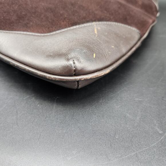 Vintage Gucci Jackie O. Bouvier Tom Ford Guccissima Bown Suede Leather Authentic - Picture 12 of 15